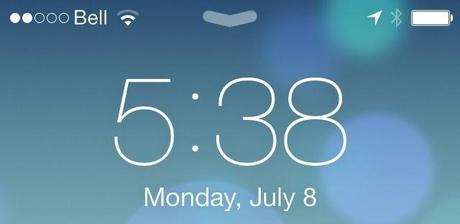 Le sigle batterie est agrandi