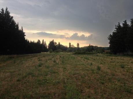 Soir d'orage d'été