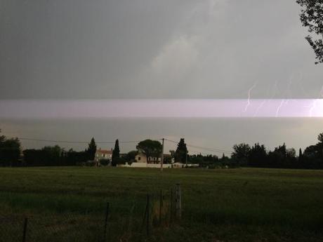 Soir d'orage d'été