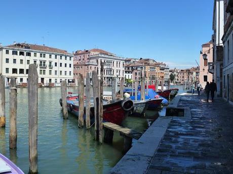 Comme on le voit rarement : le Canal Grande sans circulation