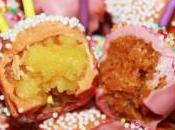 Cake pops façon tarte citron