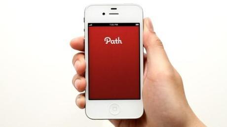 Path sur iPhone et Pad, nouvelle interface...