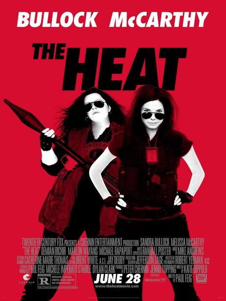 Affiche VO The Heat Les Flingueuses Bullock et McCarthy