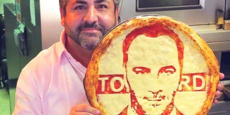 FOOD: Des portraits confectionnĂŠs dans de la pizza !