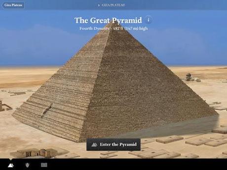 Pyramides 3D sur iPad, 3.59 € au lieu de 13 €...