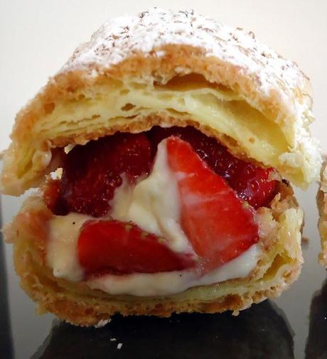 Éclairs gourmands à la fraise et citron