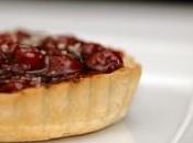Tarte cerises amandes
