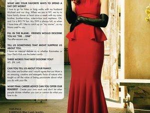 Carrie Preston pour Gladys Magazine