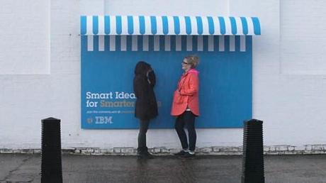 IBM outdoor lion cannes