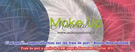 La boutique makeupmineral.fr célèbre le 14 juillet ... (Neve Cosmetics)