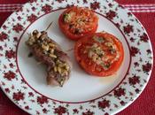 Escalopes veau farcis tomates confites Stuffed veal filet candied tomatoes