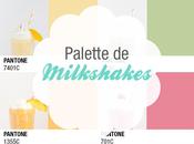 palette Pantone Milkshake