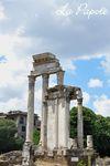 181 - Rome - Foro Romano - temple de Vesta et temple des Dioscures (Castor et Pollux)