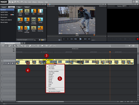 Screenshot 021 Introduction Video Pro X5, 5ème partie : les transitions