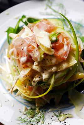 Le vendredi c'est retour vers le futur… Croquez la pomme ! Mille feuilles fraîcheur aux pommes vertes et reblochon…