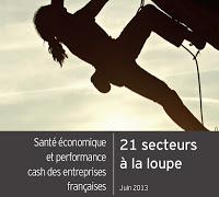 Santé économique et performance cash  des entreprises françaises : 21 secteurs à la loupe !