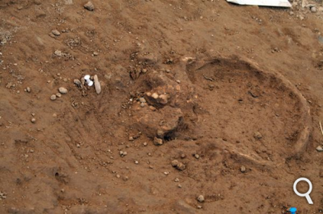sépulture paléolithique