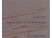 [note lecture] Jacques Roman, raturé, lézardé", Anne Malaprade