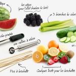 DIY: La pastèque mini grill pour vos brochettes de fruits!