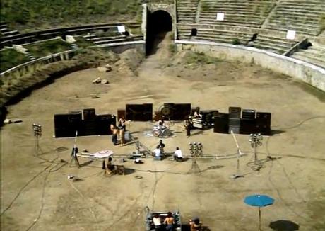 Installation Pink Floyd Concert Pompei