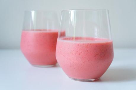 smoothie fraises vanille recette simple