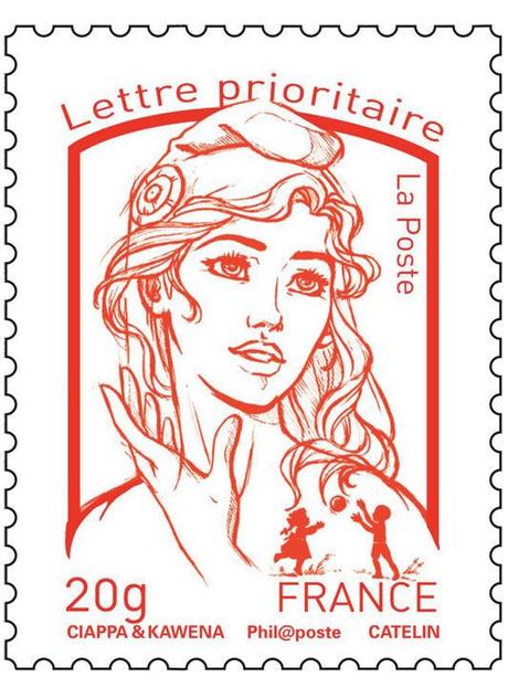Un nouveau timbre pour la France
