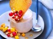 Bavarois châtaigne, gelée tuile pineau charentes blanc