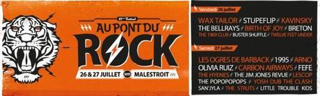Festival Au Pont du Rock 2013 à Malestroit - Bretagne