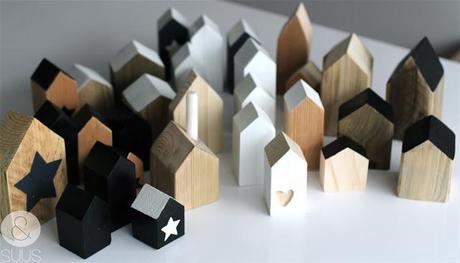 Toutes petites maisons en bois