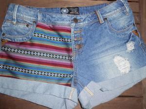 DIY Short en jean avec tissu navajo | Kustom Couture