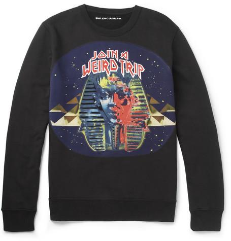 L'Objet du Délit : Le sweat égypto rock'n roll de Balenciaga...