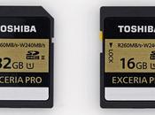 240Mo/s pour nouvelles SDHC Exceria Toshiba