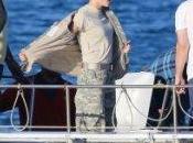 Kristen durant Tournage Camp X-Ray
