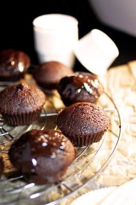 Muffins au chocolat de Christophe Felder
