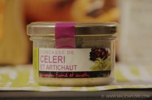 Eat Your Box de mai 2013 - Concasse Celeri - Artichaut - Saumon