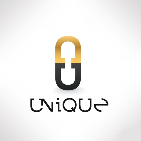 Le logo de Unique, ligne de vêtements pour homme