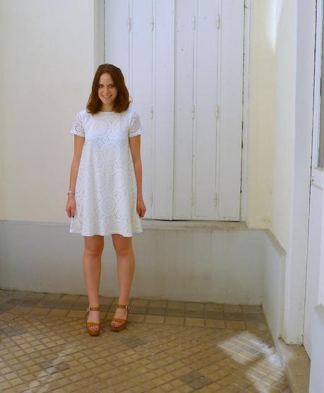 La petite robe blanche