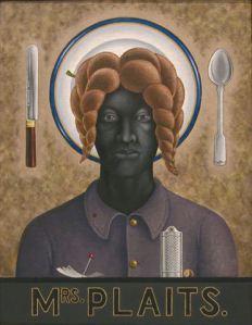 Stanley Greaves Mrs Plaits