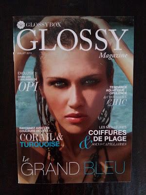 [Box] Plongeons dans le grand bleu avec GlossyBox Juillet 2013