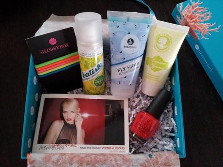 [Box] Plongeons dans le grand bleu avec GlossyBox Juillet 2013
