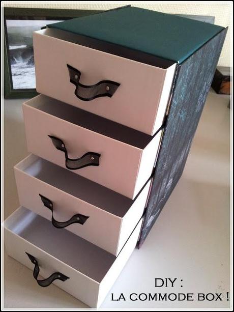 [DIY] Quoi faire de ses box vides ?? Une commode bien sûr !!