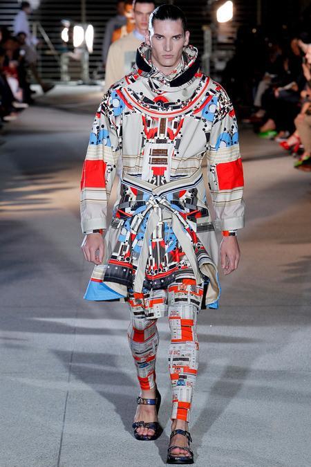 LOOK3 SPRING 2014 MENSWEAR Givenchy