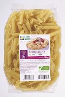 Salade de pennes au riz & mais, thon & tomate coeur de boeuf