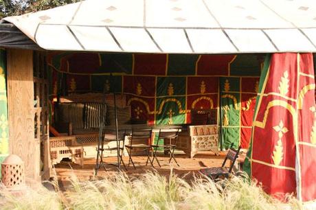 Tente à l'Hotel Beldi Marrakech