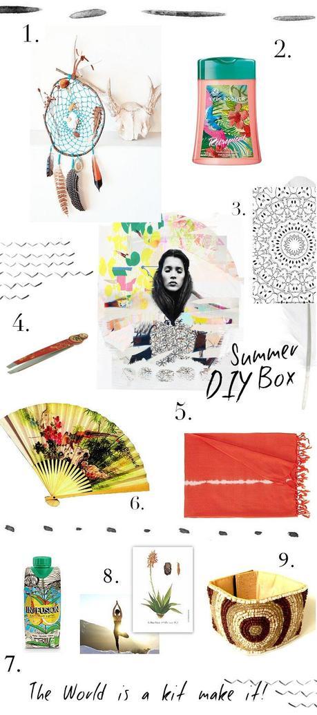 The worlds is a kit make it! 3 Summer Box DIY