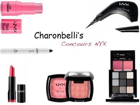Concours NYX - Charonbelli's blog beauté