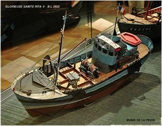maquette Glorieuse Ste Rita musee de la peche