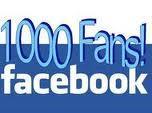 log 1000 fans facebook