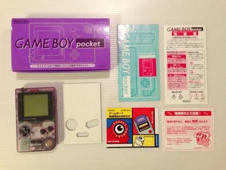 Game Boy Pocket Purple Clear