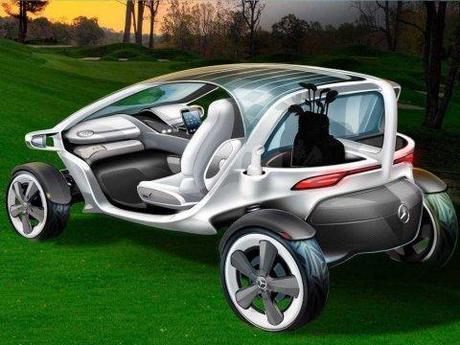 Mercedes a sa propore vision de la voiturette de Golf Mercedes a sa propore vision de la voiturette de Golf